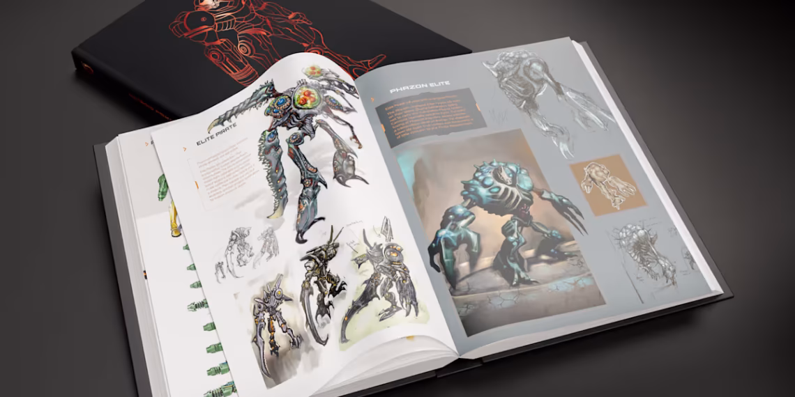 Metroid Prime Visual Retrospective | پیش‌نمایش رایگان کتاب هنری منتشر شد