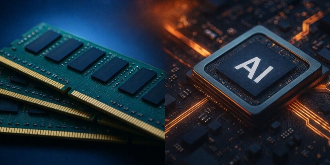 هوش مصنوعی تا ۲۰۲۶ حدود ۲۰٪ از بازار جهانی DRAM را مصرف خواهد کرد
