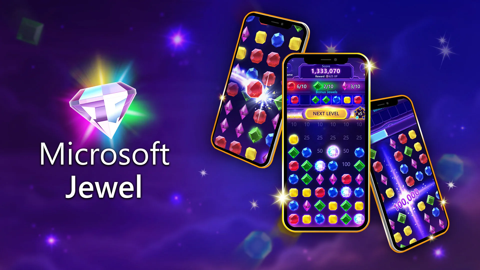Microsoft Jewel با دستاوردهای XBOX به موبایل آمد