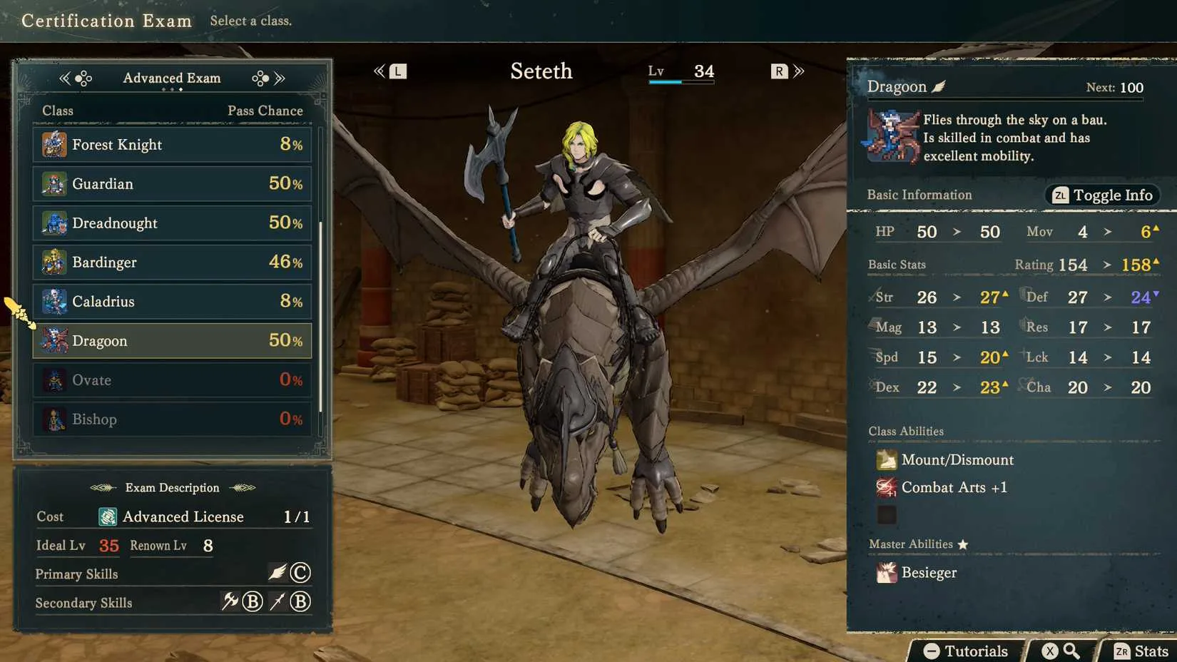 از آزمون ارتقا تا معبد مخفی؛ جزئیات کلاسهای Fire Emblem Fortune's Weave